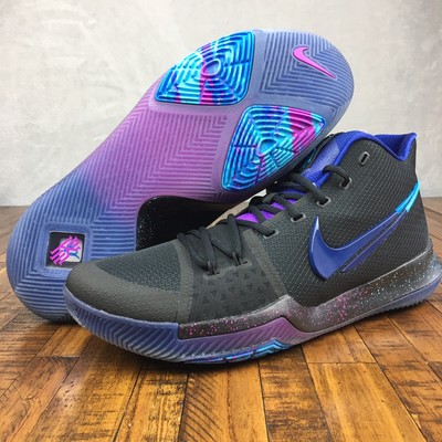 kyrie 3 purple and black
