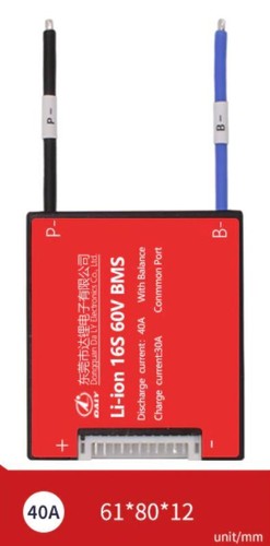 Li-ion BMS PCB 16S 60V 40A Daly Balance Waterproof Battery Management System UK - Picture 12 of 13