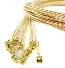12-pack 48-Gauge (.048") Phosphor Bronze Wound Guitar Strings- Made in the USA!
