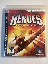 Heroes Over Europe NTSC (Sony PlayStation 3, PS3) Complete CIB w/manual