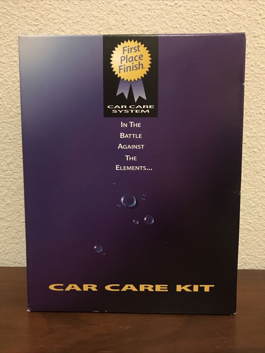 First Place Finish Car Care System - Exterior and Interior