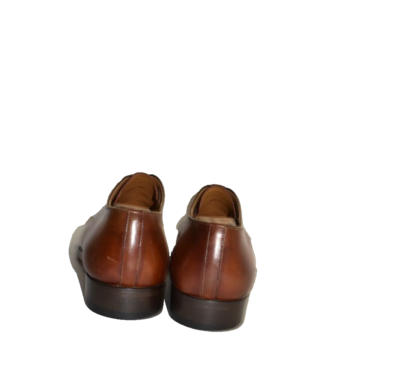 New! Magnanni Melrose II Cap Toe Derby Cognac Brown Size 9.5 