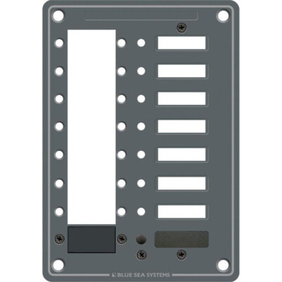 Blue Sea 8087 8 Position DC C-Series Panel - Blank | eBay