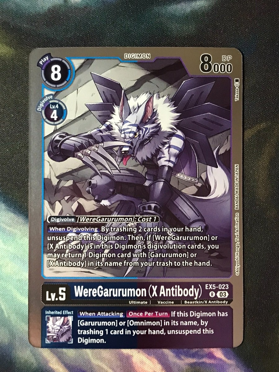 digimon weregarurumon card WereGarurumon (BT23-056)