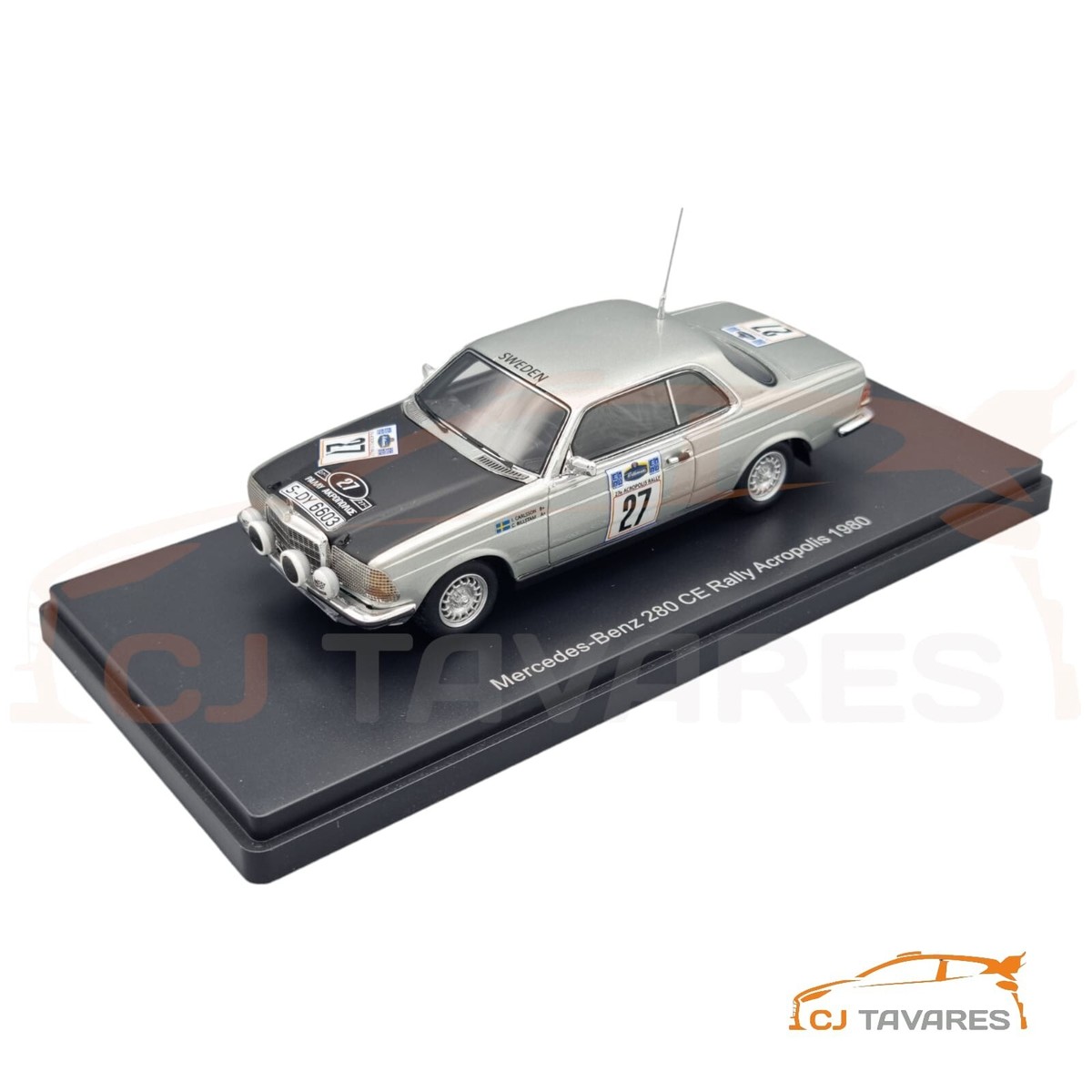 NEO SCALE MODELS NEO46672 MERCEDES BENZ 280 CE #27 ACROPOLIS