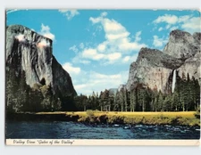 Postcard Valley View Gates Of The Gallery Yosemite National Park California USA