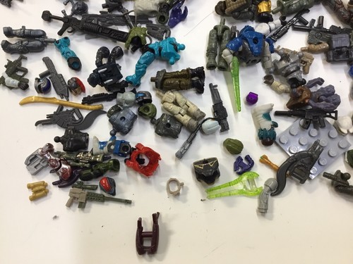 Mega Blocks Construx Figure Lot Halo Destiny Gears Of War Arcadia Jumpship 30+pc - Picture 5 of 7