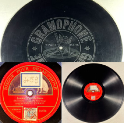 Marcel Journet: Jongleur de Notre Dame 78 U/min 12'' ONE-SIDE GRAMMOPHON 032118