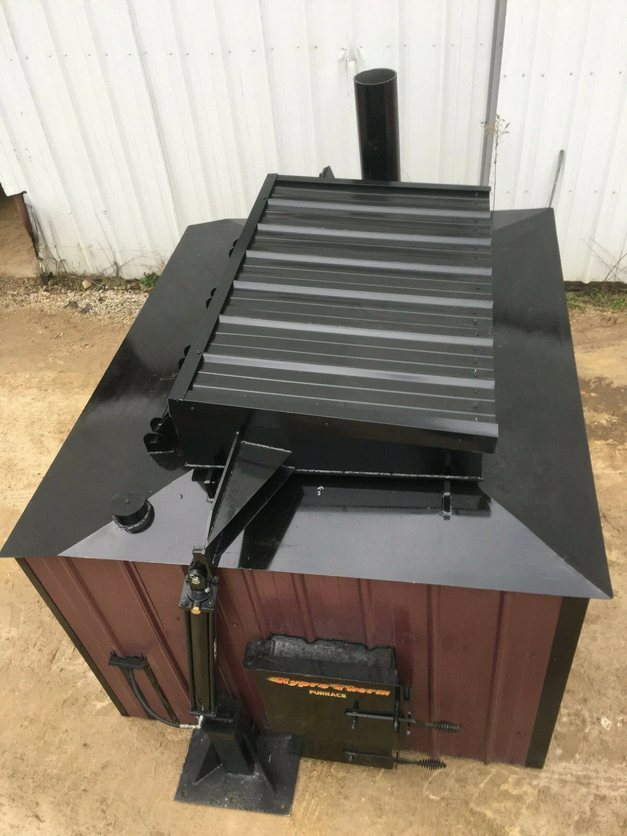 TOP LOADER Log Burner Outdoor Wood Burner Boiler Furnace Stove Outside  11,382 sf | eBay