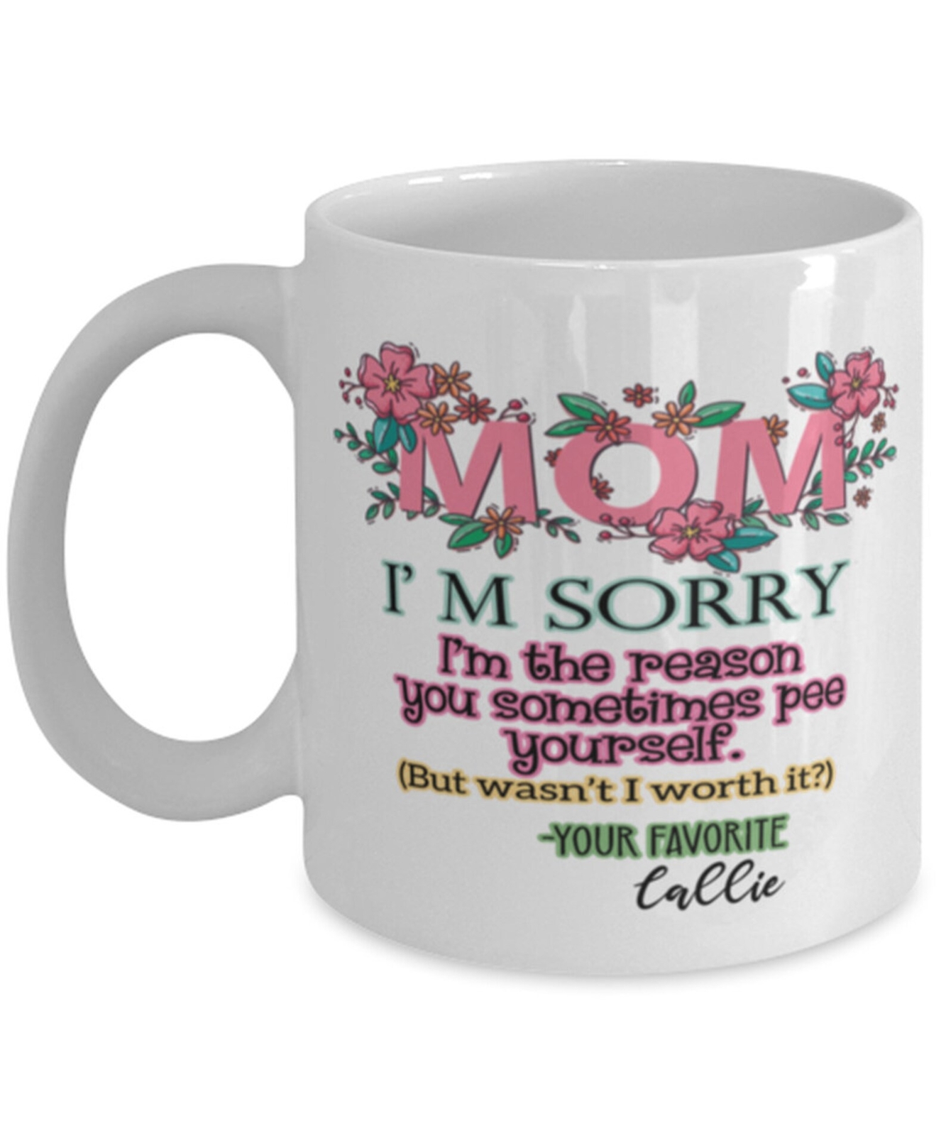 Mom Im Sorry Mug