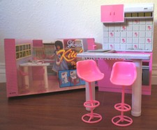NEW GLORIA DOLLHOUSE FURNITURE Classic Small Kitchen With Island set 94016 