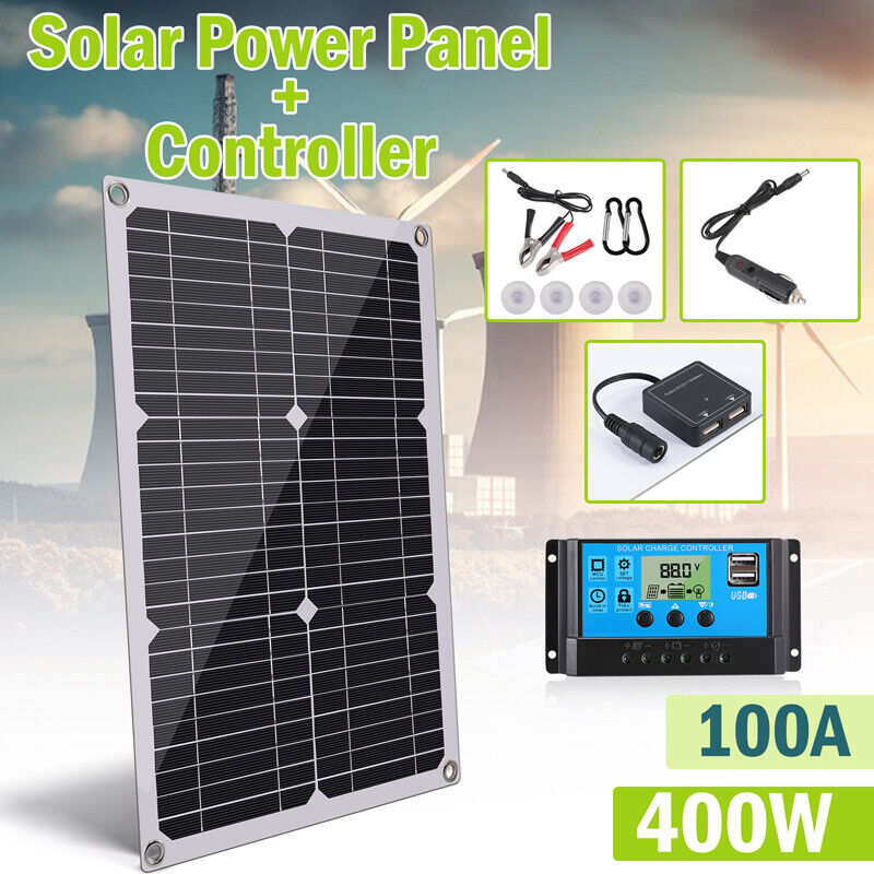 6000W Solar Panel Kit Solar Power Inverter Generator 100A Home 220V Grid System - Picture 96 of 512