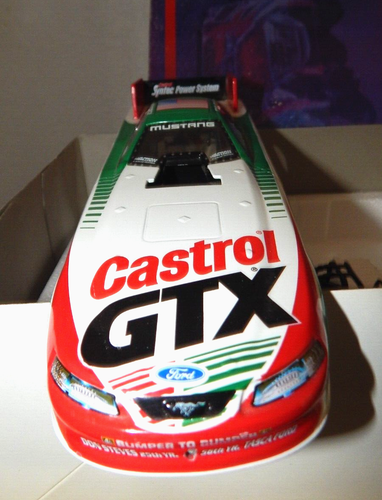 Action JOHN FORCE 2000 Mustang Castrol GTX Funny Car 1/24 Die Cast MAC TOOLS LE - Picture 8 of 22