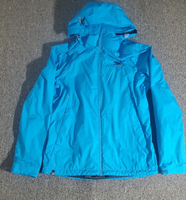 SALEWA Jacket Men s Blue Large Zip Hoodie Outdoor Hiking Casual Travel Climbing