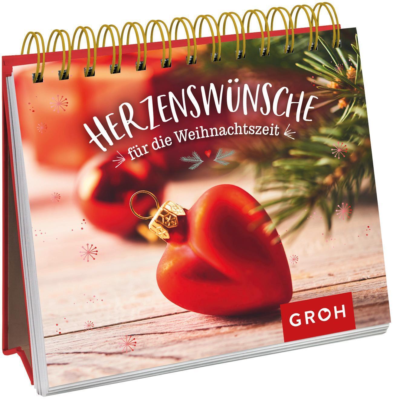 Thumbnail - Herzenswünsche Für Die Weihnachtszeit Groh Verlag Taschenbuch 52 S.