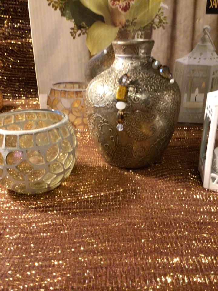 SAN MIGUEL Olivia Collection Candle holders and vase - Image 3 of 4