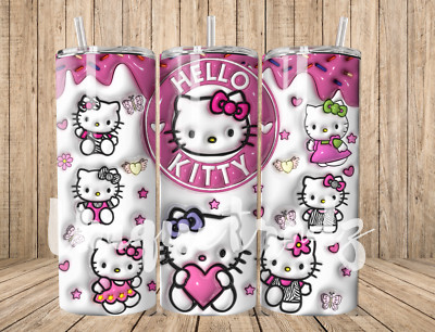 Hello Kitty 3D Straight 20oz Tumbler Insulated Stainless Steel