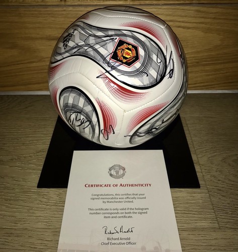MUFC Hologramm COA #36889 Certified Manchester United 2022/2023 Signed Ball - Bild 15 von 16