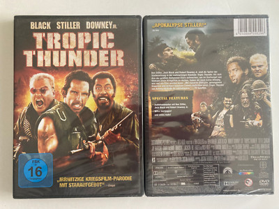 Tropic Thunder DVD Ben Stiller Nick Nolte Jack Black Robert Downey Jr. NEU und O