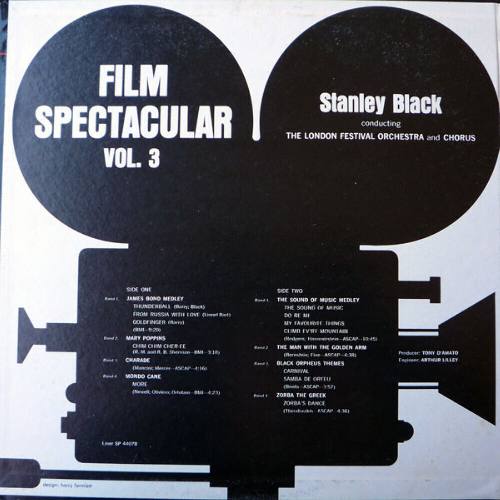 GREAT FILM SPECTACULAR 3 スタンリー・ブラック Stanley Black – Film Spectacular Vol. 3 - Lp - YouTube