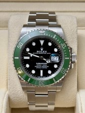 2024 Rolex Submariner “Starbucks” 126610LV Oyster with Green Bezel Complete Set