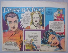 Strange As It Seems: Turhan Bey, Virginia Mayo, Lobbyists by Hix 3/3/1946