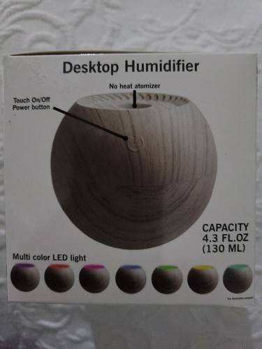 Desktop Humidifier, Soothes your mood and releases stress. Adds moisture to air. - Picture 3 of 3