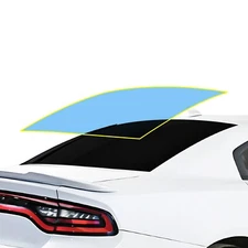 Pre Cut Fits Dodge Charger 15-23 Rear Windshield Protection Clear Bra Film