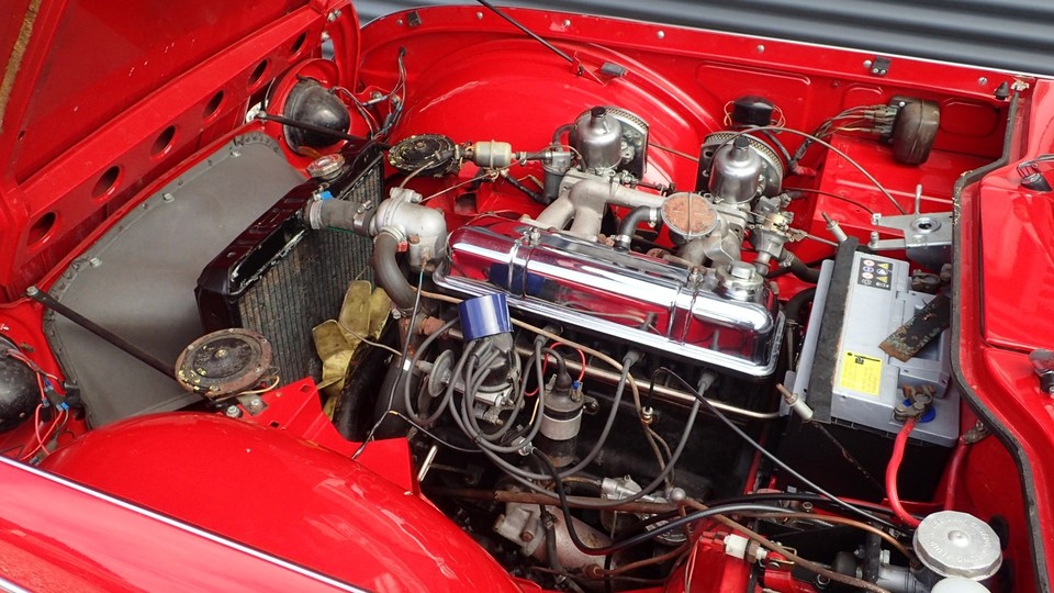 Triumph tr4 двигатель