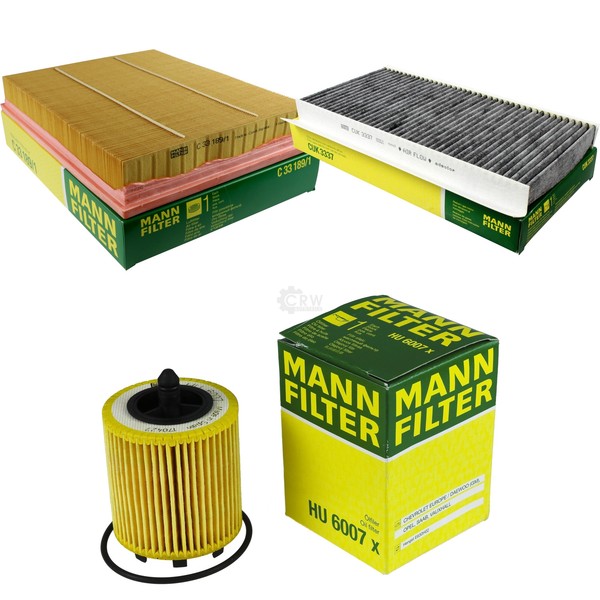 Mann-Filter Inspektionspaket FüR Opel Vectra C Fiat Croma 2.2 16V Signum 2.0-image