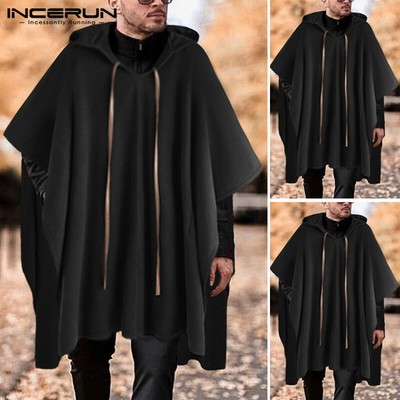 fleece cape coat