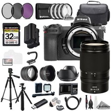 Nikon Z 7II NIKKOR Z 28-75mm f/2.8 Lens 32GB Ext Bat 9 PC Filtr-MEGA Kit