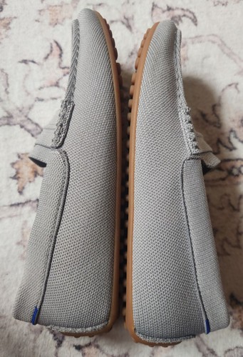 Rothy's Uomo Tg. Mocassino 9 The Driving colore grigio nuovo senza etichetta - Foto 8 di 9