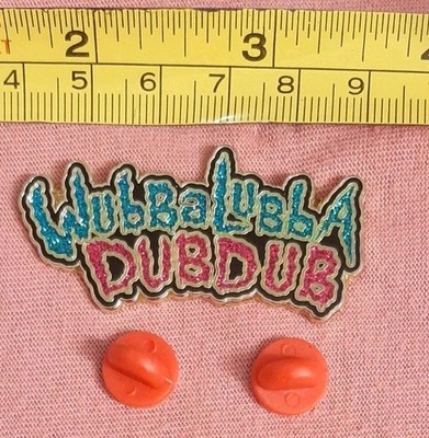 Wubba Lubba Dub Dub WubbaLuba DubDub Rick and Morty Glitter Pin Kolorspun