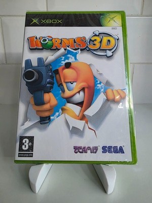 Worms 3D Videospiel (Xbox Original, 2003, PAL) - Factory Sealed