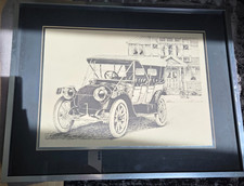 Brass Era Car Print Art Signed R. Allen 141250