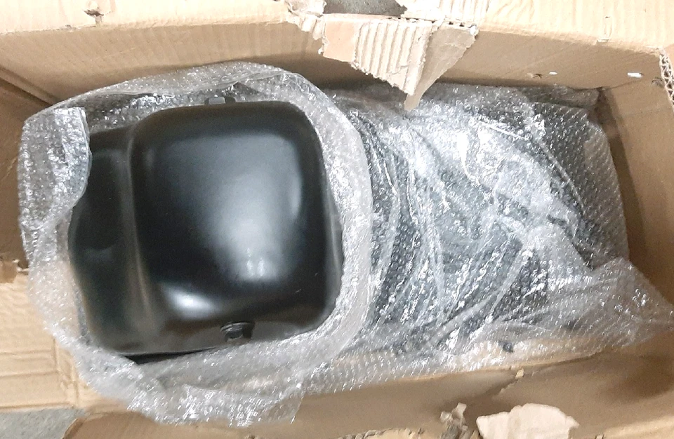 Engine Oil Pan Rear Sump Steel Direct Fit for Ford Excursion 00-05 F-250 99-10 Foto 3 de 4