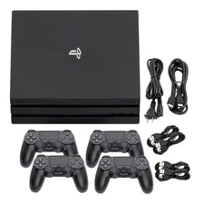 PlayStation 4 PS4 Console 500GB 1TB Original Slim Pro + 1-4 Controllers + USA
