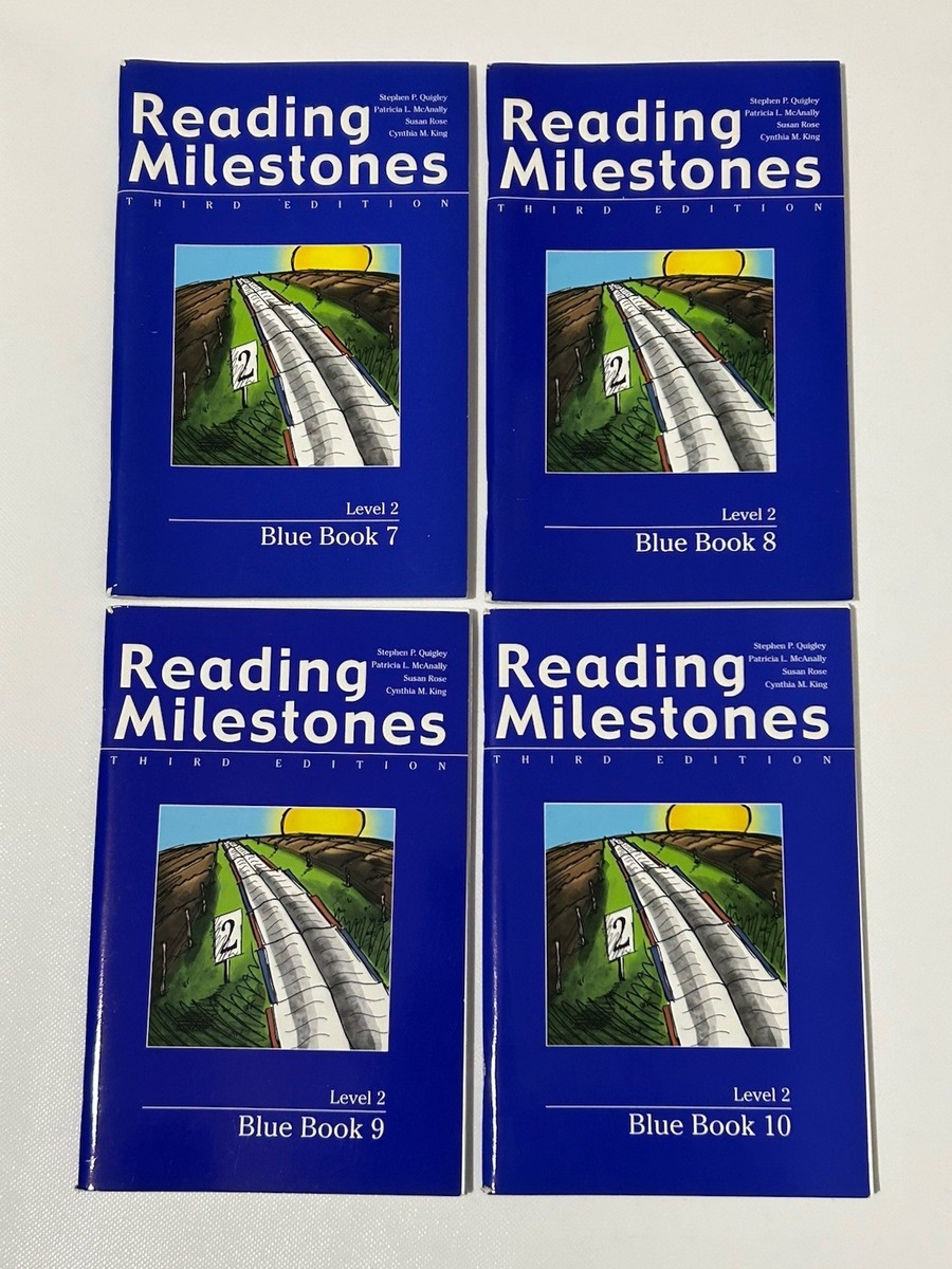Reading Milestones 3rd Edition Level 2 Blue Full List Of Contents