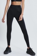 Savage x Fenty Curve Alert High Waist Rib Full Length Legging Black Size M NWT