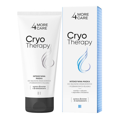 5900116088747 More4Care Cryotherapy intensywna maska do włosów zniszczonych i po