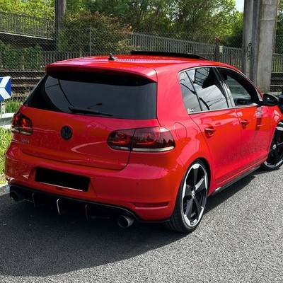 LH+RH Red W/ Dynamic LED Tail Lights For Volkswagen Golf 6/GTI/Golf R 2010-2014
