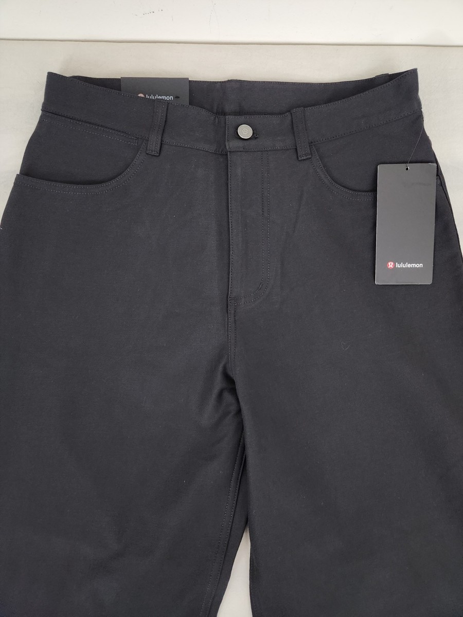 Lululemon EasyFive Loose Straight Pant Men's Size 34x30 Black New
