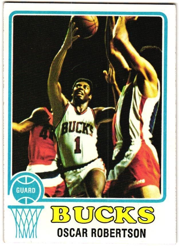 1973-74 Topps - Oscar Robertson #70 (B) EX