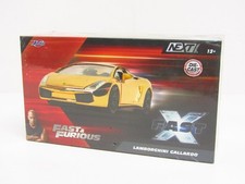 Unopened Jada Toys Fast Furious X 1 24 Diecast Car Gold Lamborghini Gallardo Min