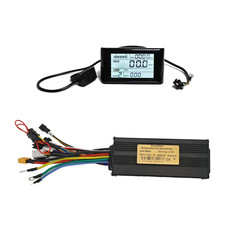 Electric Bike 24V-48V 750W 30A 3-Mode Sine Wave Ebike Controller with Display