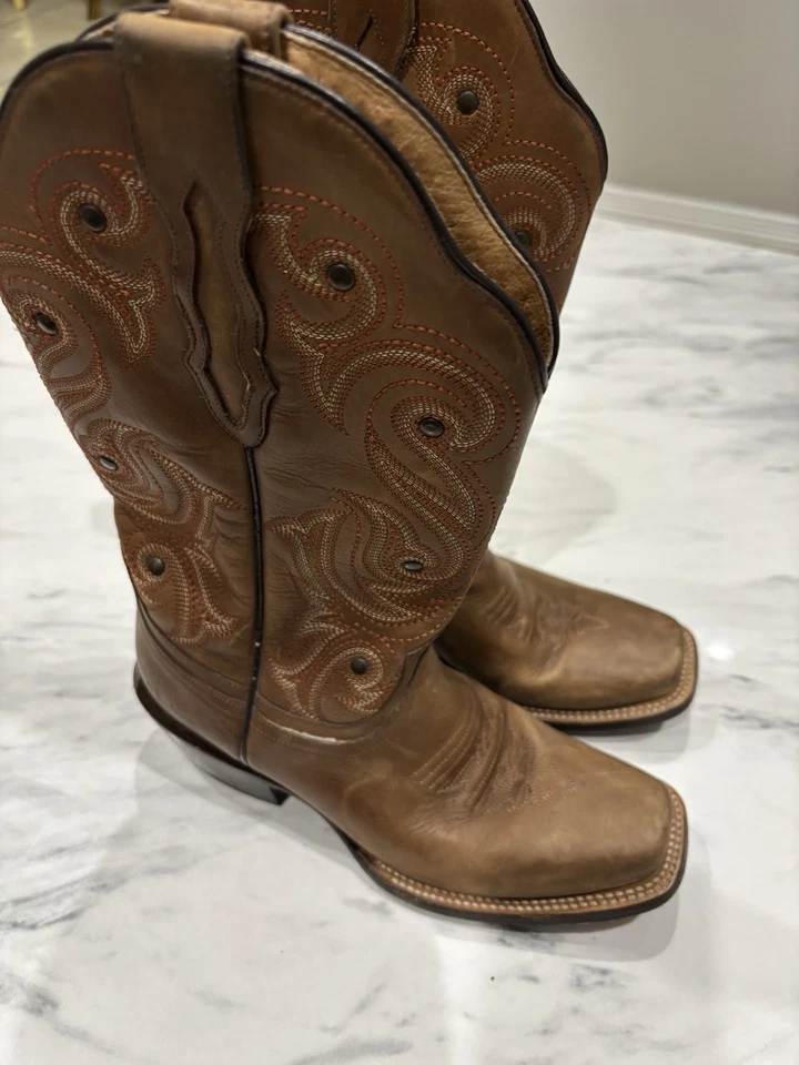 Botas vaqueras marrones talla 8 para mujer Foto 2 de 4