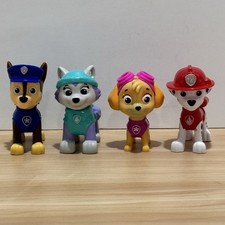 Paw Patrol Figures Lot Winter Rescues Pups Snowboard Everest CHASE Skye MARSHALL