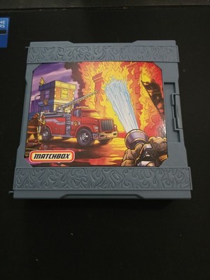 MATCHBOX FIRE STATION * Fold and Go * Playset Pop Up Case