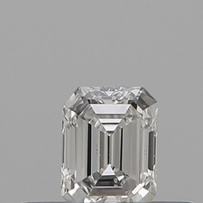 3 x 2 mm GIA Certified Natural Diamond 0.18 Ct Emerald Brilliant Cut F/SI1 Grade 850.00 per carat